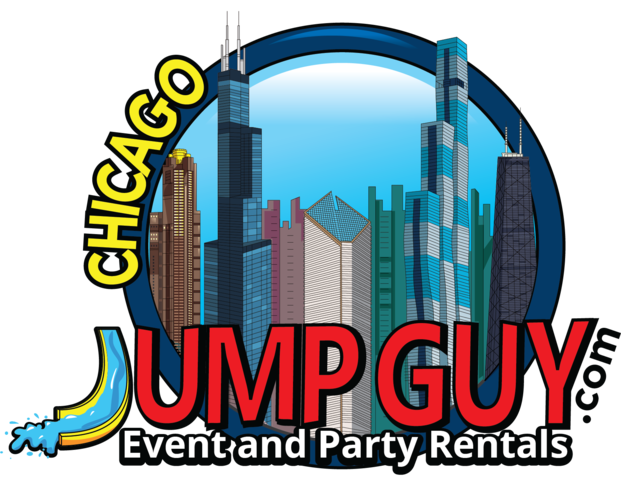 Jump Guy Party Rentals booking badge — all Downers Grove IL reservations at jumpguy.com