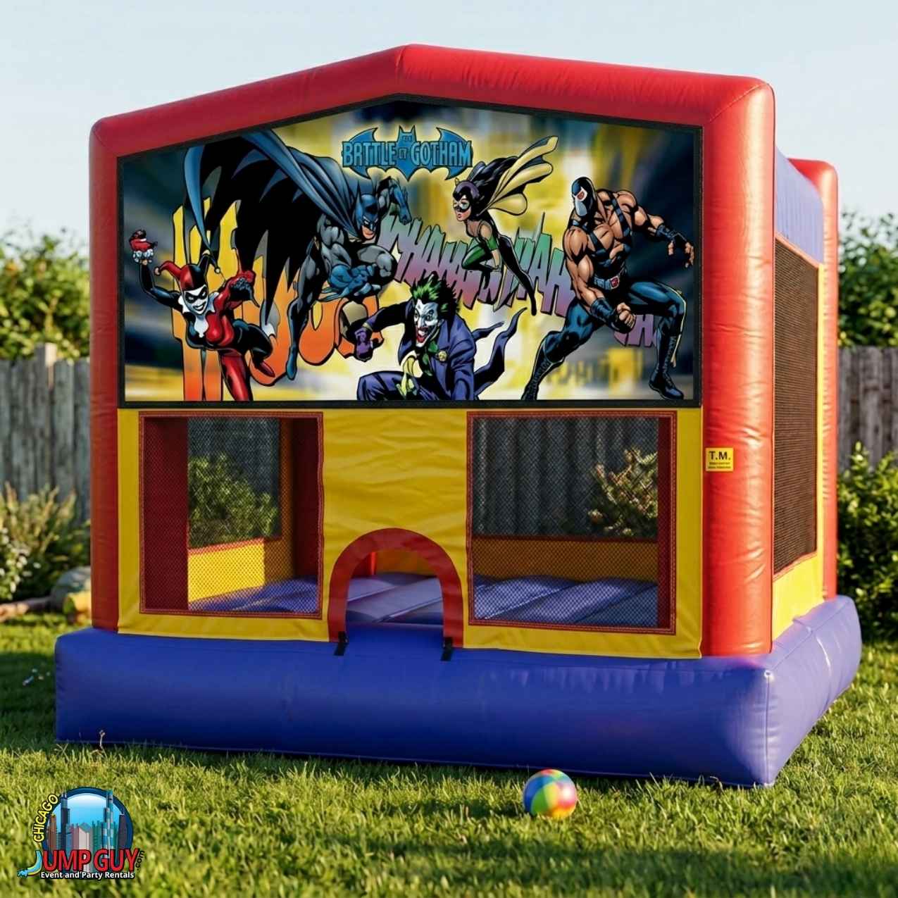 Batman Bounce House rental in Downers Grove, IL (60515/60516) by Jump Guy Party Rentals