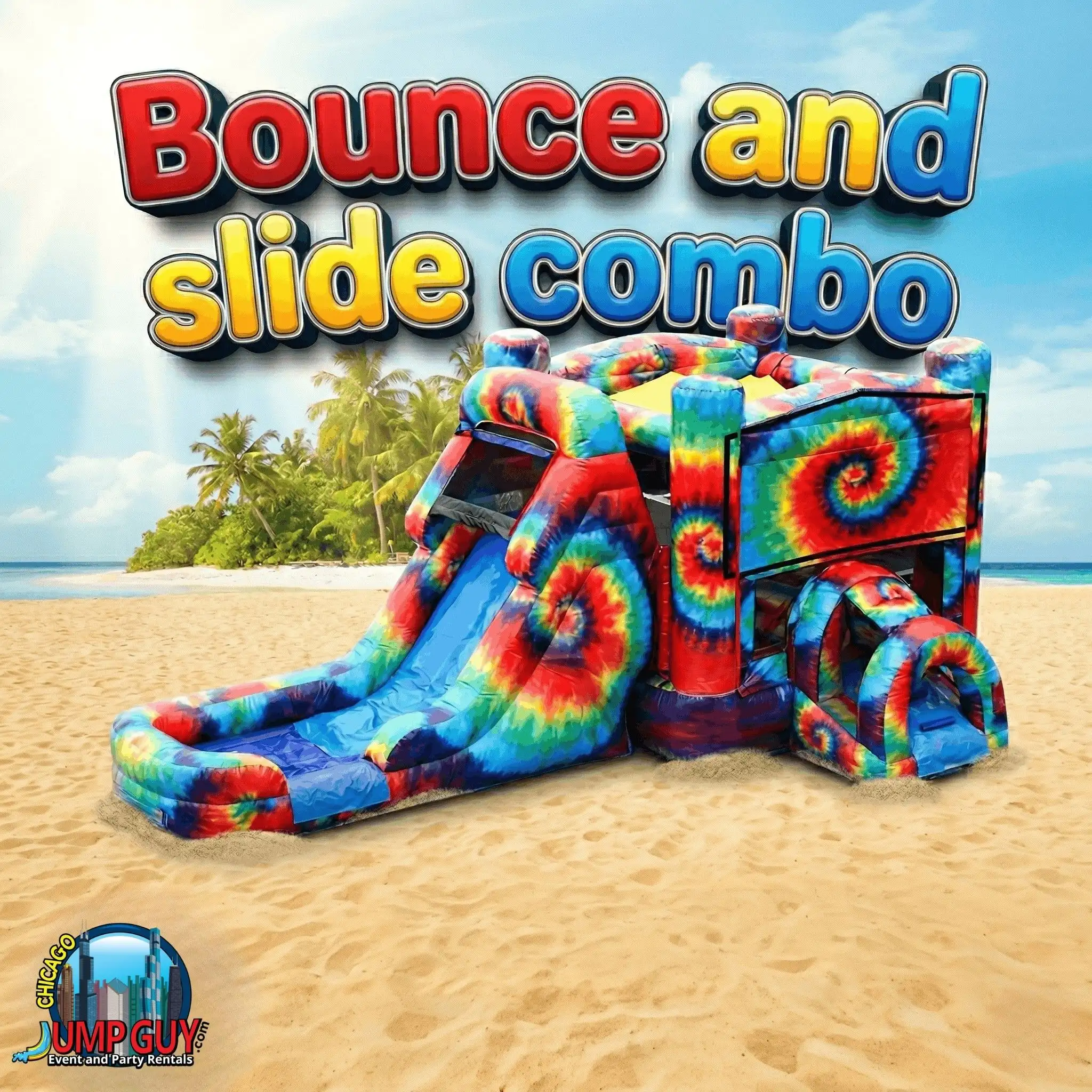 Foam Wet Water Slide rental in Downers Grove, IL (60515/60516) by Jump Guy Party Rentals